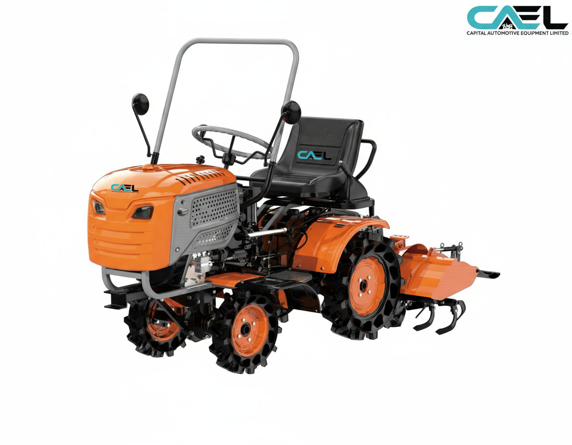 CAEL Ride-On Cultivator CAEL-R003 for efficient and comfortable soil cultivation